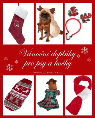 ✨ Vánoce se blíží a u nás v Mazlíčkově šatníku už to voní skořicí, jehličím a… novými vánočními doplňky pro vaše čtyřnohé...